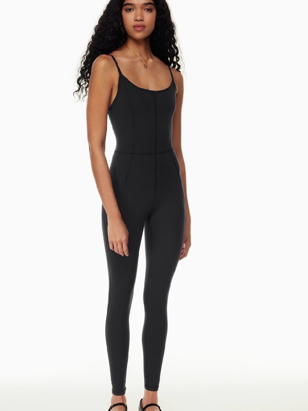 Aritzia Wilfred Free Pointe Jumpsuit Size L in Black